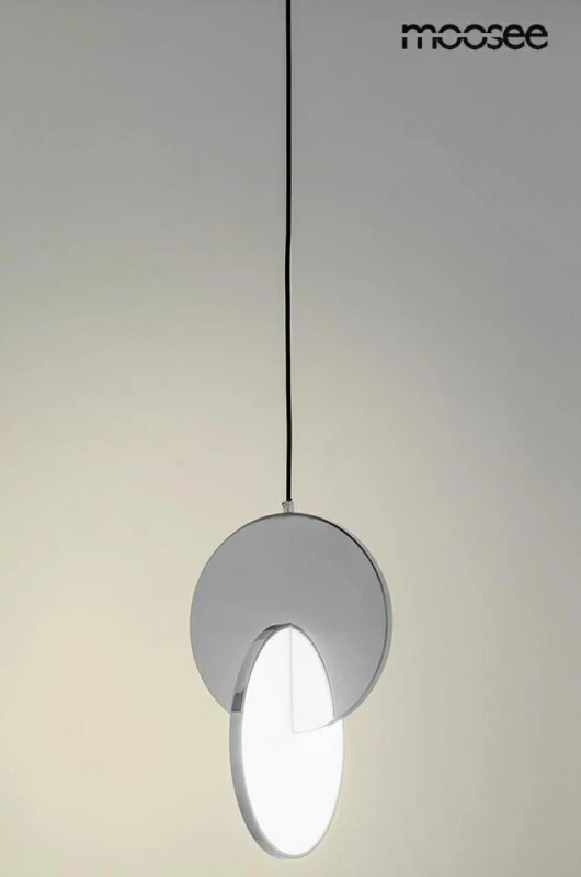 MOOSEE lampa wisząca DISCO srebrna 6