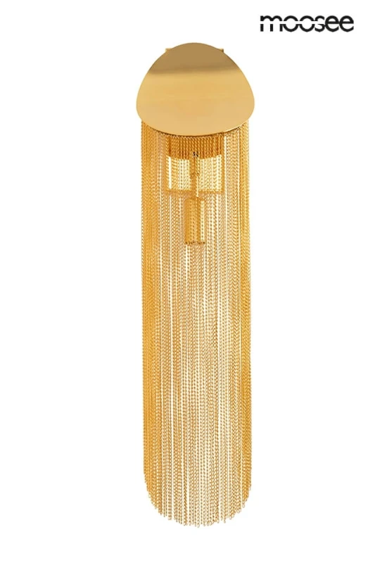 MOOSEE lampa ścienna LAMBADA złota 2
