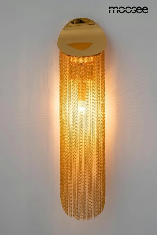 MOOSEE lampa ścienna LAMBADA złota 3