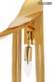 MOOSEE lampa ścienna LAMBADA złota 8