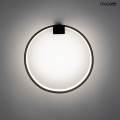 MOOSEE lampa ścienna CIRCLE WALL czarna 4