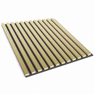 Panel 3D na filcu 60x60 Złoty Połysk LEO