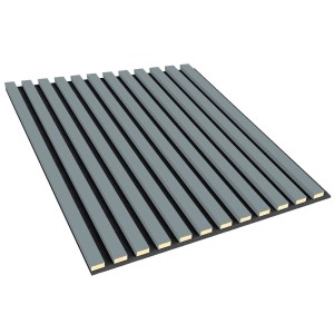 Panel 3D na filcu 60x60 Szarość Scandi LEO