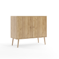 Komoda z drzwiczkami Meli 100 cm Złoty Dąb 1