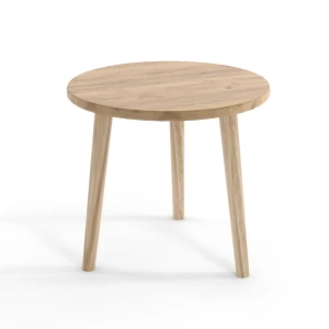 Stolik drewniany Meli Dąb złoty 67 cm