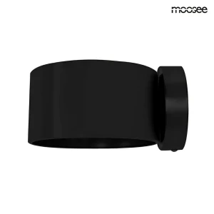 Moosee lampa ścienna Arro czarna