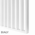Ścianka z lameli – Laminat – gotowy zestaw 107–147 cm L3D 24