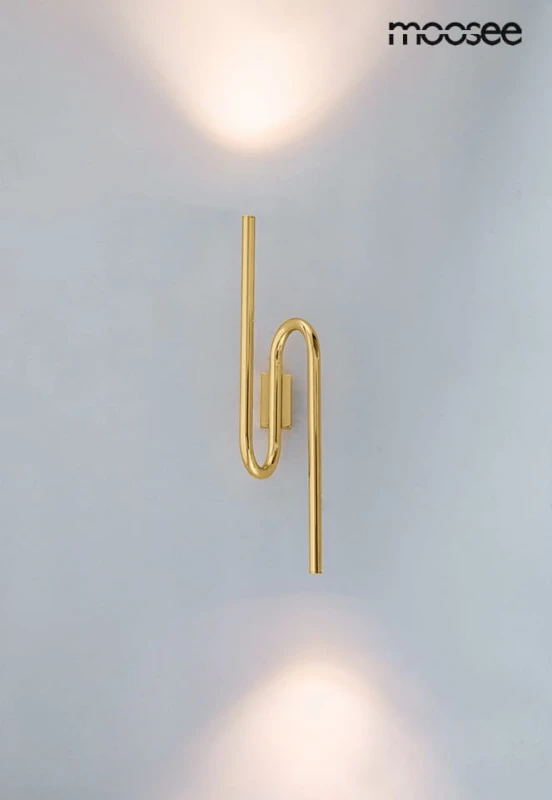 MOOSEE lampa ścienna MACAROON złota 1