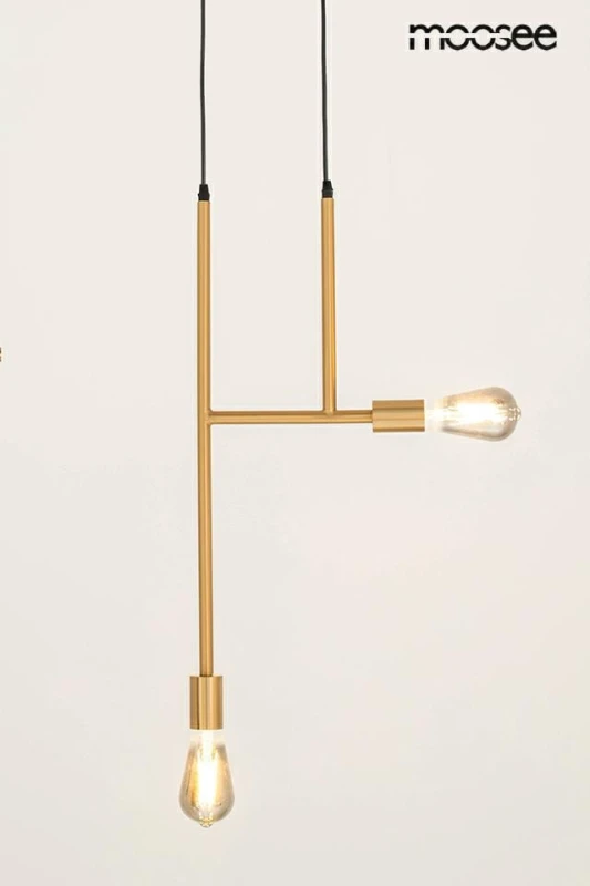 MOOSEE lampa wisząca RIVA 2 złota 1