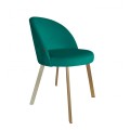 Krzesło tapicerowane Trix noga złota profil 7