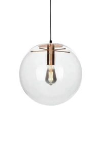 Lampa wisząca Sandra 20 miedziana - szkło, metal