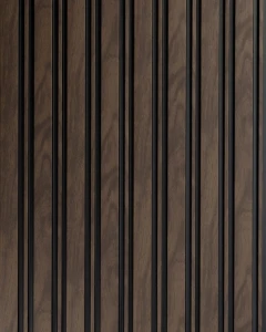 Lamele ścienne Milo Orzech Walnut 12,2x1,2x270 cm LAMELIO