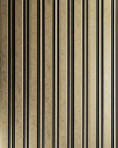 Lamele ścienne Milo Złote Gold 12,2x1,2x270 cm LAMELIO