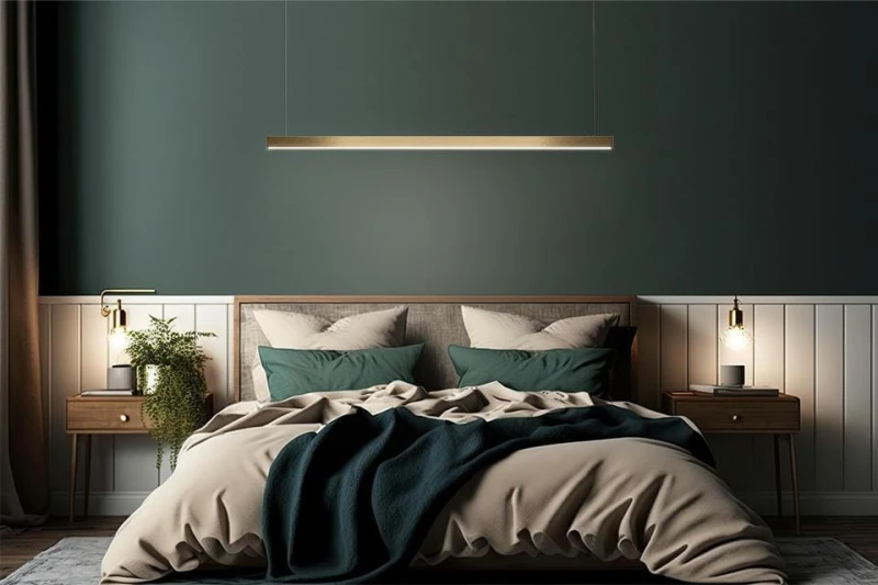 MOOSEE lampa wisząca LINUS 100 złota 9