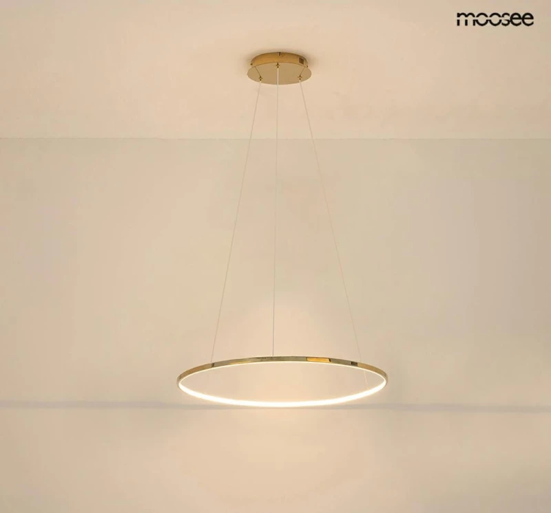 MOOSEE lampa wisząca RING SLIM 60 złota 6