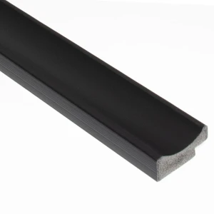 PRAWA Listwa zakończeniowa Onda Czarna Black LAMELIO