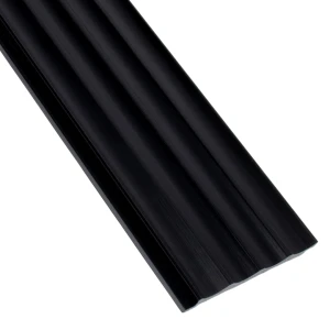 Lamele ścienne Onda Czarny Black LAMELIO