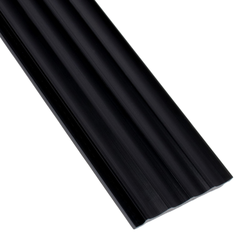 Lamele ścienne Onda Czarny Black LAMELIO