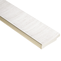 PRAWA Listwa zakończeniowa Amber Biała White LAMELIO 1