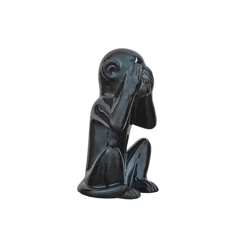 Figurka Monkey czarna L 5