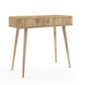 Konsola Dąb złoty z szufladą Meli 90 cm 1