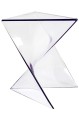 Stolik ZIK transparentny 1