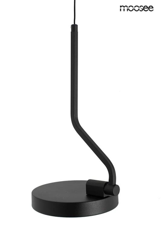 MOOSEE lampa ścienna FLAT czarna 1