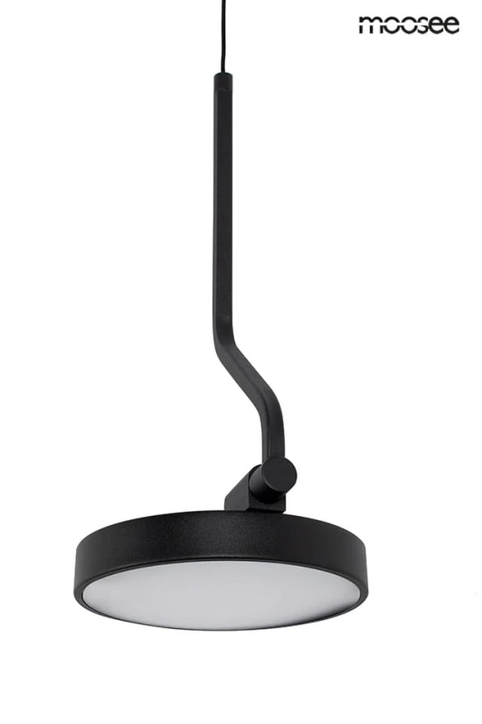 MOOSEE lampa ścienna FLAT czarna 2