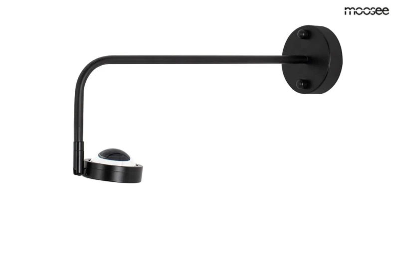 MOOSEE lampa ścienna AXEL czarna 1