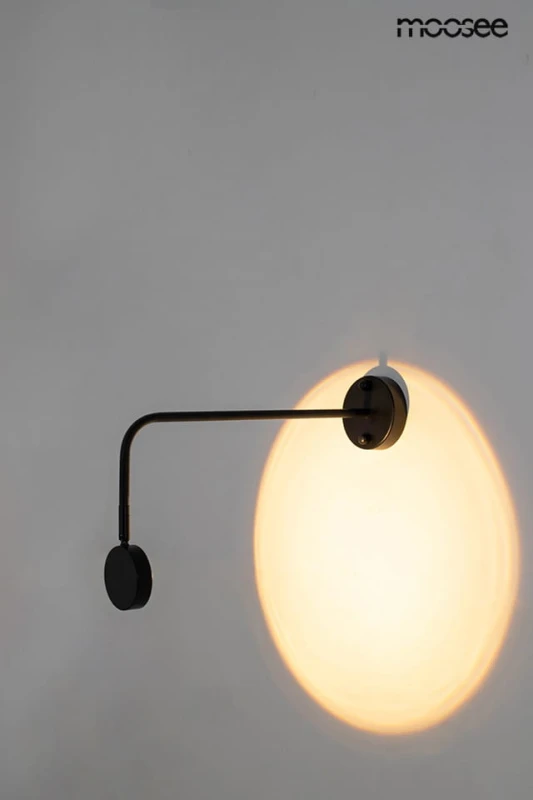 MOOSEE lampa ścienna AXEL czarna 8