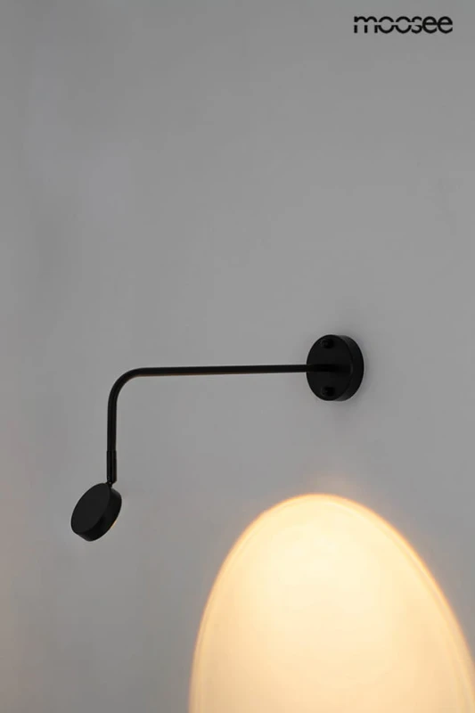 MOOSEE lampa ścienna AXEL czarna 9