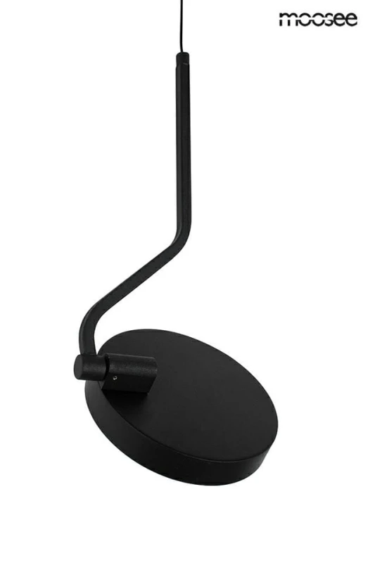 MOOSEE lampa ścienna FLAT 3 czarna 8