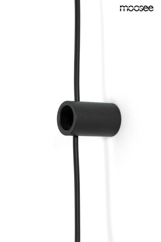 MOOSEE lampa ścienna FLAT 3 czarna 9