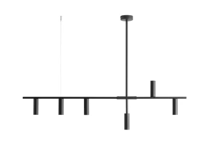 Lampa Wisząca Trevo 6 All Black
