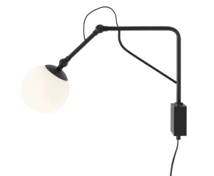 Kinkiet Soho Glass Mały Black