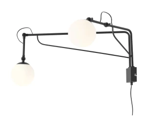 Kinkiet Soho Glass 2 Black