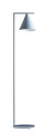 Lampa Stojąca Form Dusty Blue 1