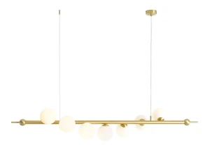 Lampa Wisząca Wave 7 Brass