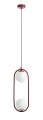 Lampa Wisząca Riva 2 Red Wine 2