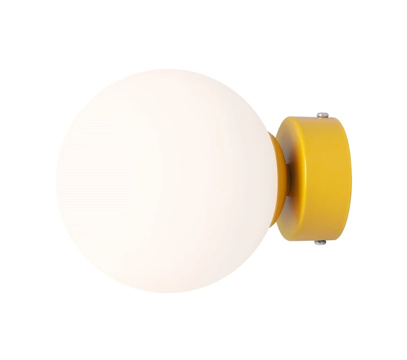 KINKIET BALL MUSTARD S