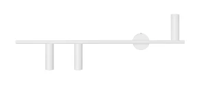 Kinkiet Trevo 3 All White (lewy)