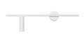 Kinkiet Trevo All White (lewy) 1