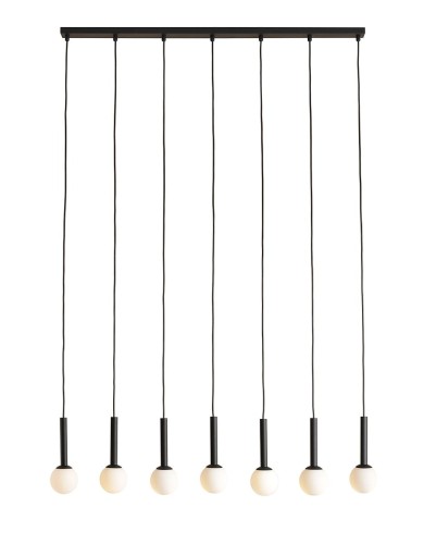 Lampa Wisząca Riu 7 All Black