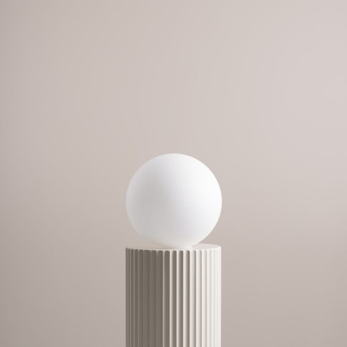 Klosz ø30 Biały Mat