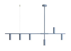 Lampa Wisząca Trevo 6 Dusty Blue