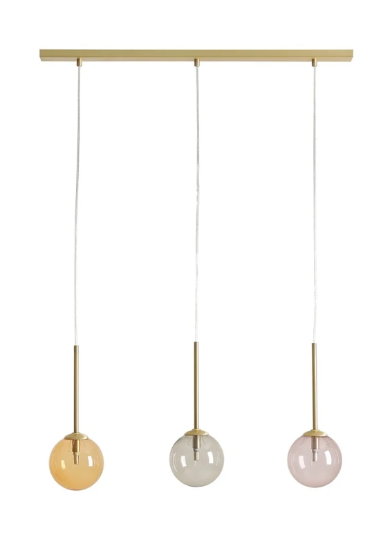 LAMPA WISZĄCA BOSSO 3 MULTICOLOUR