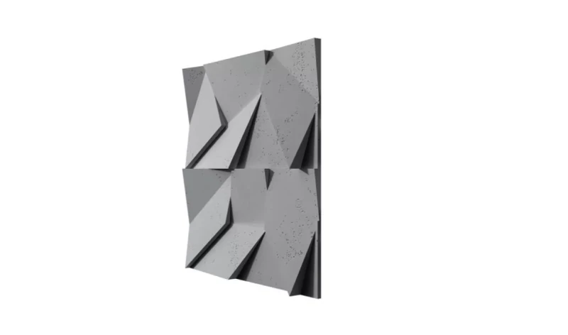 Panel-scienny-3D-Origami-PB06-Beton