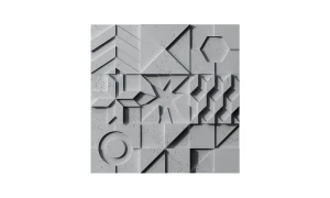 Panel ścienny 3D Ikon PB12 Patcha Beton