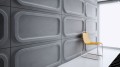 Panel ścienny 3D Moduł-O PB19 TBA Beton 3