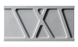 Panel ścienny 3D Moduł-W PB24 TBA Beton